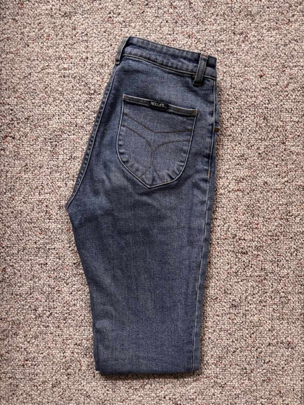 ROLLA'S Eastcoast Ankle High-Rise Skinny Jeans in Medium Blue